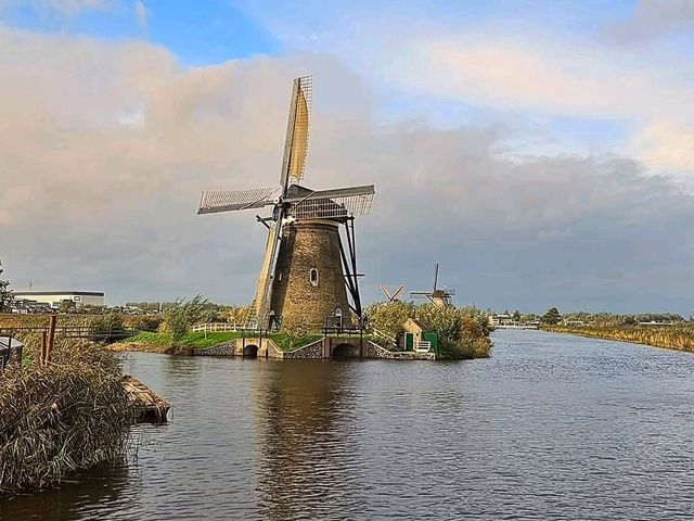 荷蘭必遊風車村---鹿特丹 小孩堤坊 Kinderdijk