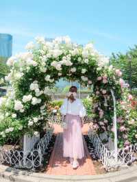 【品川】まるで都会のオアシス⁈バラが咲く癒しの公園