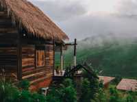 ที่พักน่านหน้าฝนระหว่างทางบ้านสะปัน-ห้วยโทน🌿