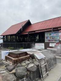 【大分旅行】別府の湯けむりを見ながら、地獄蒸したまごサンドを食べられるお店🥚
