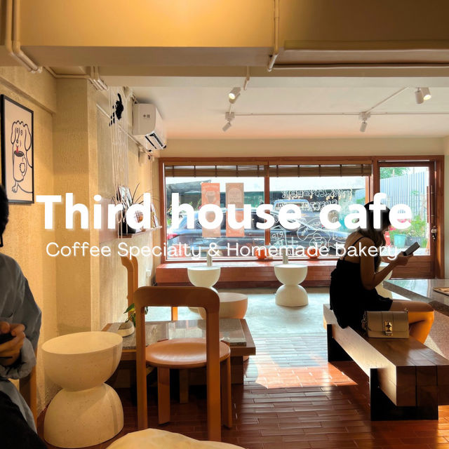 ☕ Third House Cafe – คาเฟ่โฮมมี่สุดน่ารัก (บางแค)