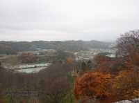 🏯 Scenic but Sparse – A Rainy Day Visit to Nihonmatsu Castle Ruins
