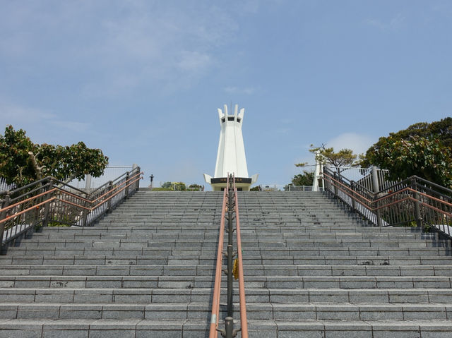 🌿 Reflecting in Peace – A Visit to Peace Memorial Park, Okinawa