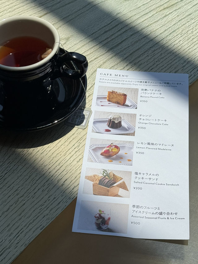 ☕ 「LES BOIS」— ザ ノット札幌内にいる贅沢カフェタイム