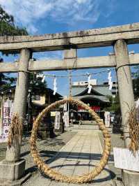 大森🇯🇵磐井神社の万病に効く水が有名みたい⛩️⟡.·