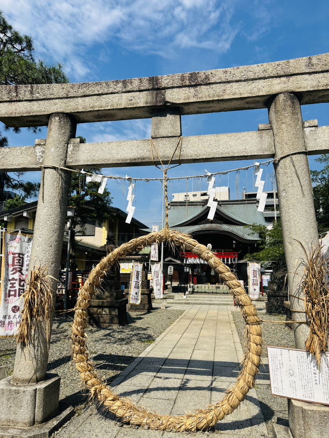 大森🇯🇵磐井神社の万病に効く水が有名みたい⛩️⟡.·