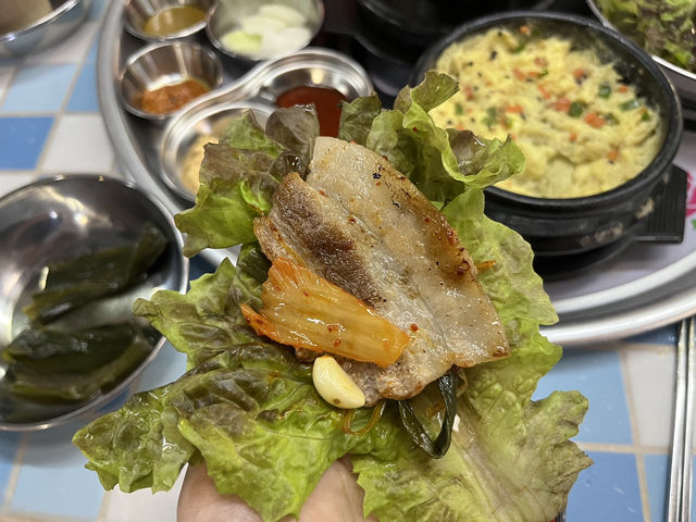 레트로감성 냉삼맛집