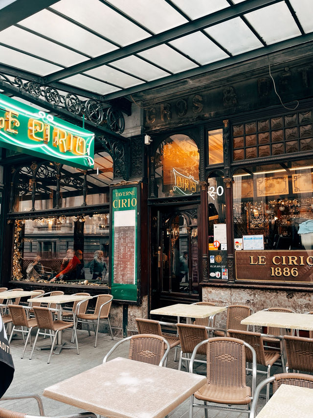 🇧🇪比利時美食推薦✨ Le Cirio 布魯塞爾百年老店🍻