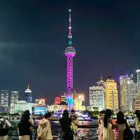 【上海】 人気観光地 外灘の美しすぎる夜景✨