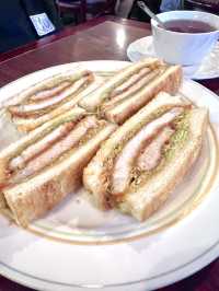 ［東京淺草食記］Ginza Brazil-炸豬排三明治🥪在地人早餐🍳