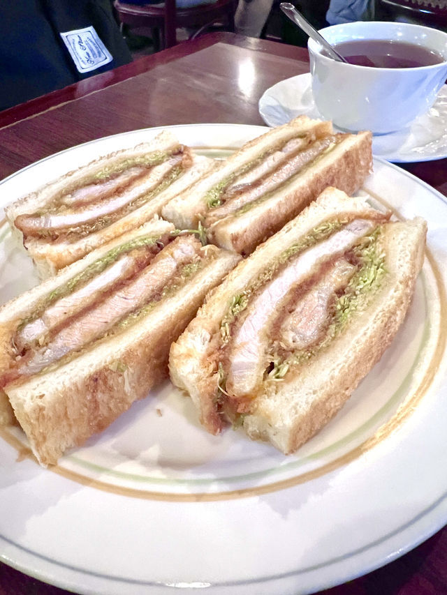 ［東京淺草食記］Ginza Brazil-炸豬排三明治🥪在地人早餐🍳