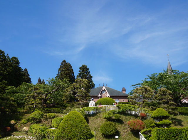 北海道「百年女子修道院」_紅磚哥德羅馬式建築風格