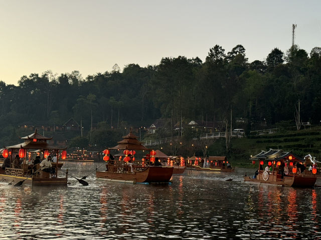 🌄 Lost in the Mist: A Magical Morning Boat Ride in Ban Rak Thai 🛶