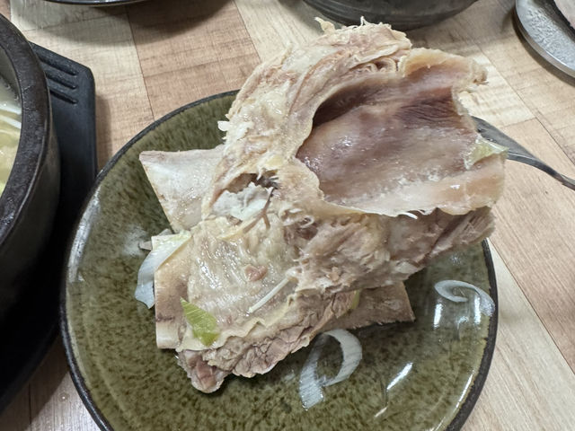 부산 노포 곰탕집!!