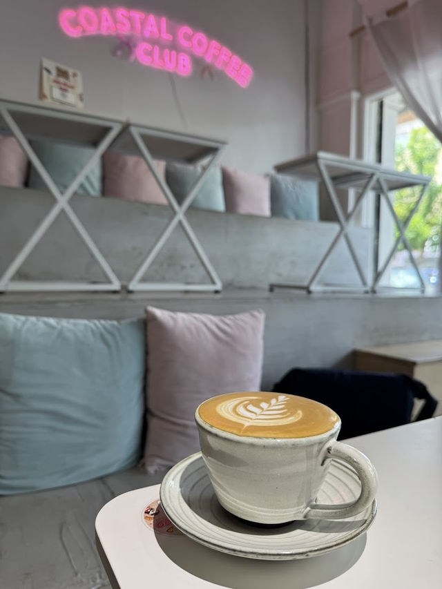 Coastal Coffee Club Kota Kinabalu, Artisanal Cakes and Calm in Damai 