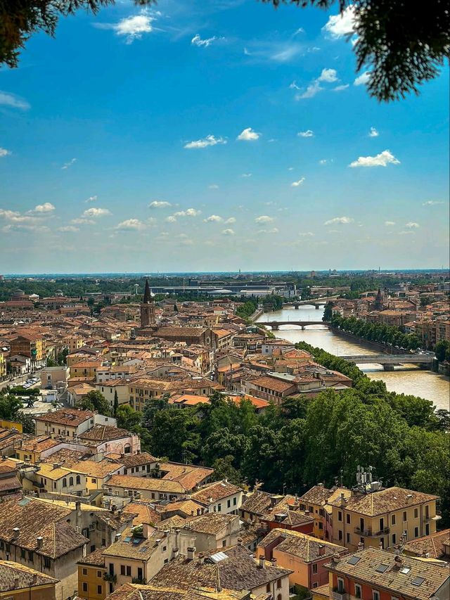Verona from Above Feels Like a Movie Set