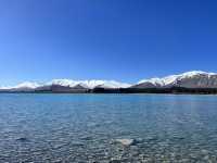 紐西蘭地來景點—🌊 Lake Tekapo｜藍得不真實的人間仙境