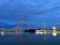 เดินเล่นรอบสะพานมังกร ตอนกลางคืน🐉🌃