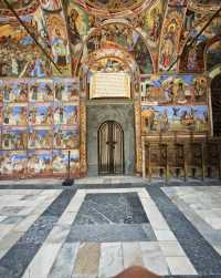 色彩斑斕的東正教傑作#里拉修道院 (Rila Monastery)-保加利亞丘斯滕迪爾州