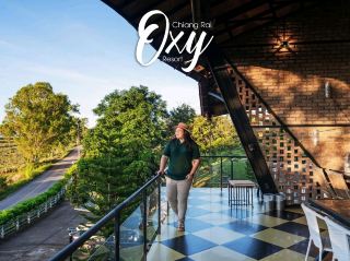 住宿在Choui Fong茶園附近，離市區不遠，歐式風格的房子