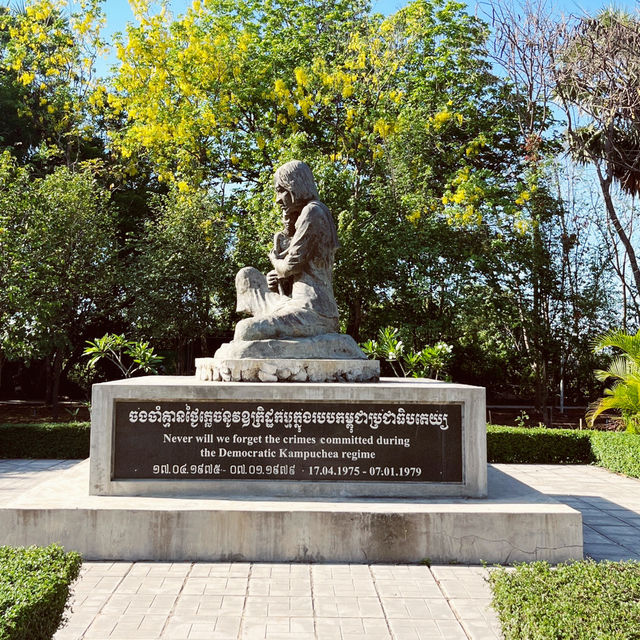 🕊️ Tuol Sleng Genocide Museum: Where a Mother’s Tears Meet a Thousand Prayers for Peace 🕯️