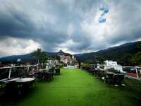 Rooftop Dining with a View: Flame Restaurant, Air Itam