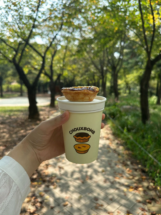 💓서울숲 겉바속촉 에그타르트 전문 카페 슈밤💛
