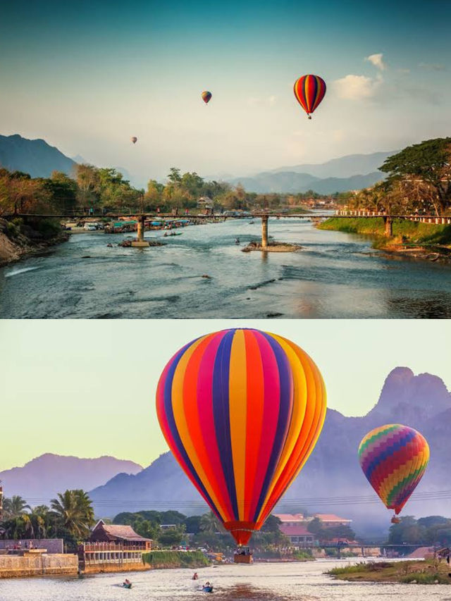 ภูเขา แม่น้ำ …นี่แหละวังเวียงที่ฉันหลงรัก🎈