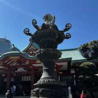 【東京/赤坂🇯🇵】皇城の鎮！都心のパワースポット⛩ 日枝神社