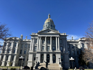 A Symbol of One Mile: Above the Steps of the State Capitol