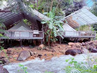 บรรยากาศแคมป์ปิ้งที่ Makprang & Kampot