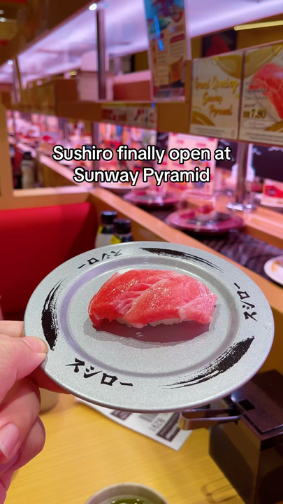 Finally Sushiro opens at Sunway Pyramid
