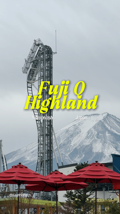 Fuji-Q Highland - Japan🎢🇯🇵