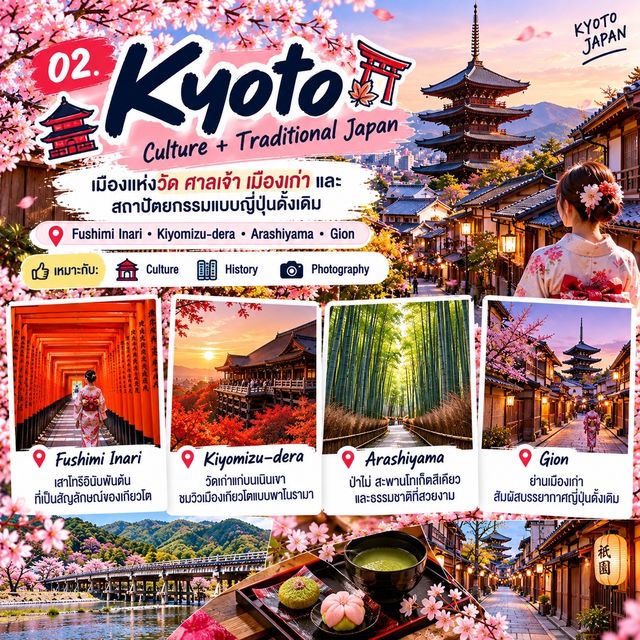 🇯🇵 ญี่ปุ่นครั้งแรก ควรเที่ยวเมืองไหน?