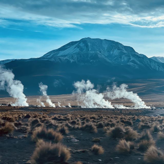 el Tatio Geysers, Yellow Stone in Chile 