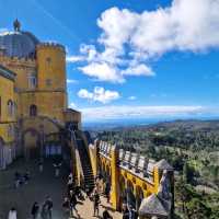 Pena Palace in Sintra! 🌹🌳