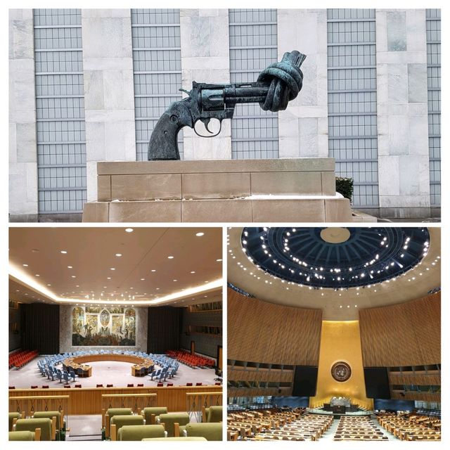 Exploring the United Nations Headquarters in the Heart of NYC! 🌍🏛️