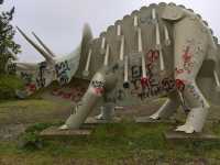 Interesting Teessaurus Park Middlesbrough 🇬🇧