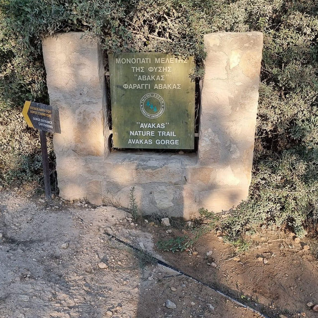 Avakas Gorge Nature Trail 🗺️