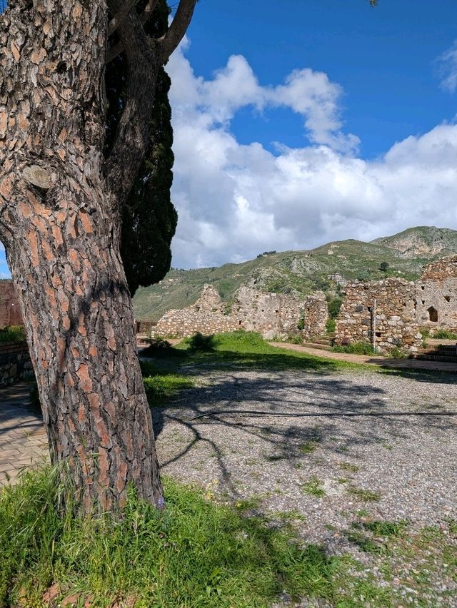 The high peak in Taormina