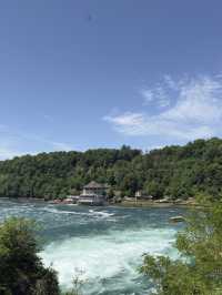 Boat tour at Rheinfalls