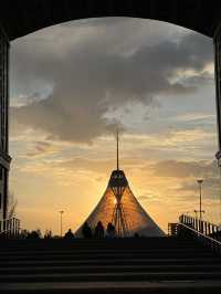 Astana in golden hour! 