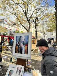 The Artists’ Alley Behind Sacré-Cœur: A Bohemian Gem in Montmartre