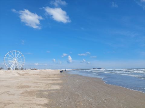  Beach walk in Rimini