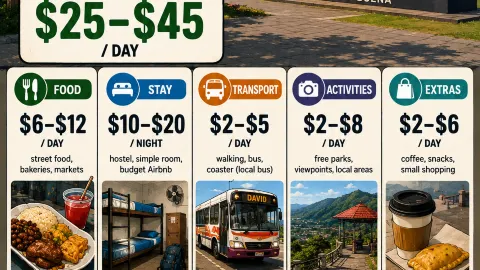 🗺️ Exploring David at Every Budget — traveler post in David
