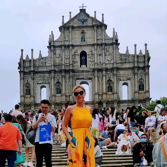 🇲🇴🔝Macao - Ruins of St.Paul's-Must see🔝