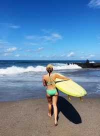 When you come to Bali, how can you miss surfing!