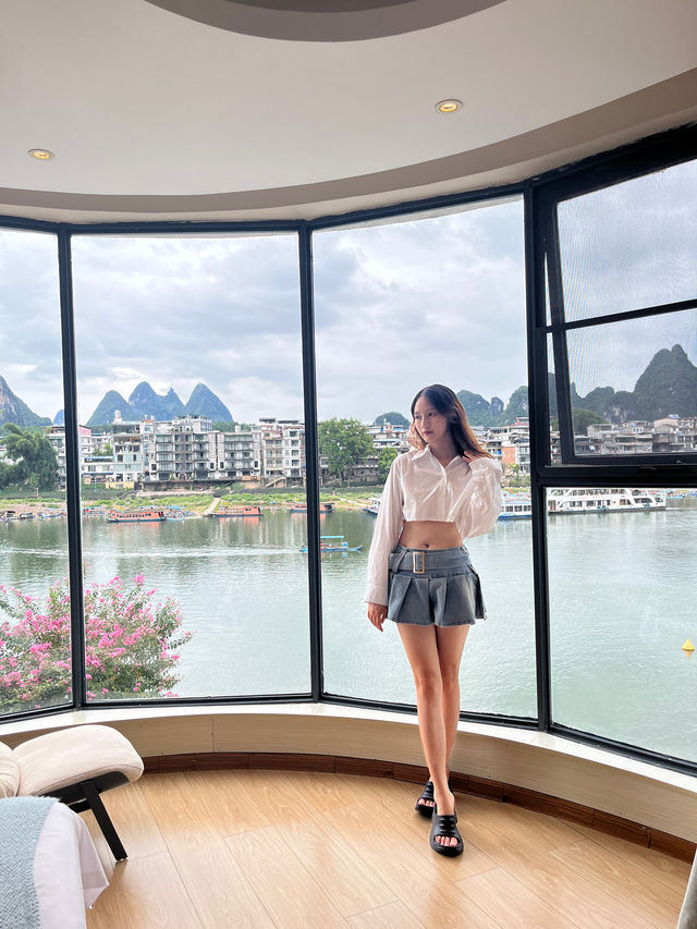 桂林陽朔｜住進山水畫卷裡美景盡收眼底