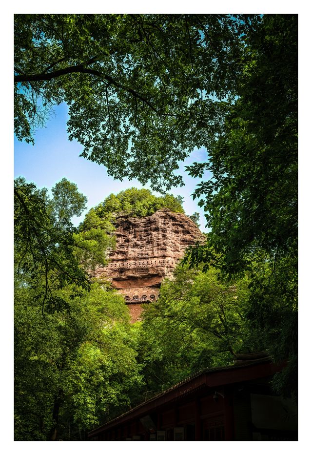 甘肅天水麥積山石窟