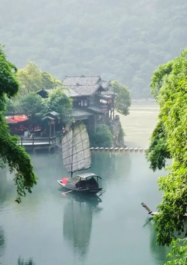 Hubei Yichang Three Gorges Home —— The most beautiful place in the Yangtze River Three Gorges!